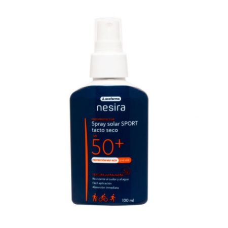 ACOFARMA NESIRA SPORT SPRAY SOLAR SPF50+ TACTO SECO 100 ML