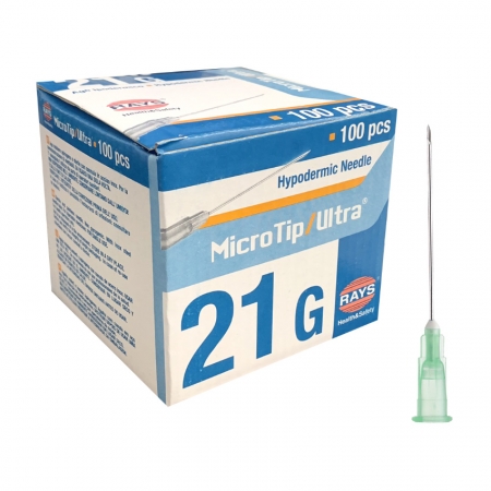 AGUJA 0.80 X 38 MM 21G (VERDE)