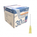AGUJA 0.33 X 12 MM 30G (COLOR AMARILLO)