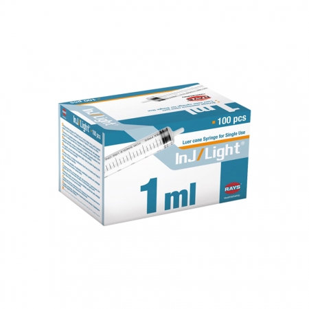 JERINGA INSULINA 1 ML 100 UI SIN AGUJA