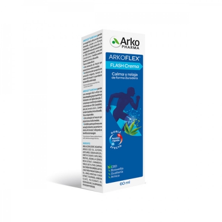 ARKOFLEX FLASH CREMA CBD EFECTO CALOR 60 ML