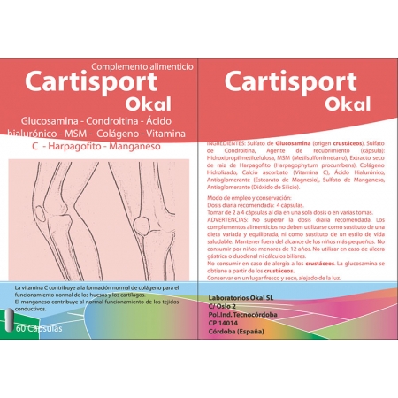 CARTISPORT 60 CAPSULAS