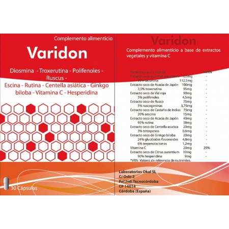 VARIDON 30 CAPSULAS