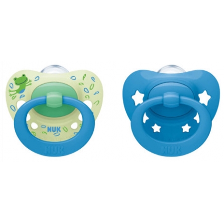 NUK SIGNATURE 2 CHUPETES SILICONA 6-18 MESES
