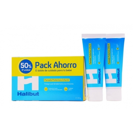 HALIBUT DUPLO POMADA PROTECTORA INFANTIL 2 X 45 G