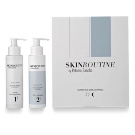 SKIN ROUTINE BY PALOMA SANCHO PACK LIMPIEZA DÍA/NOCHE ACEITE DESMAQ. 150 ML+ GEL LIMPIADOR 150 ML
