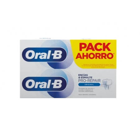 ORAL-B DUPLO ADVANCED PROTECCION ENCIAS MENTA FRESCA 2X75 ML