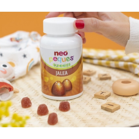 NEO PEQUES GUMMIES JALEA 30 CARAMELOS MASTICABLES SABOR PLATANO