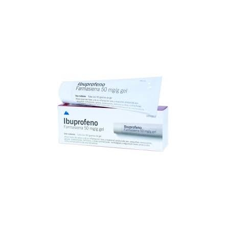IBUPROFENO FARMASIERRA 50 MG/G GEL CUTANEO 1 TUBO 50 G