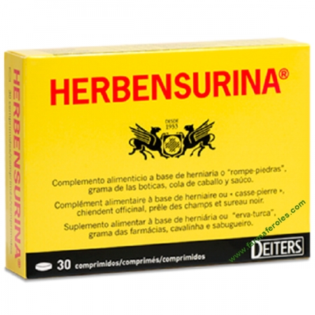 HERBENSURINA 30 COMPRIMIDOS