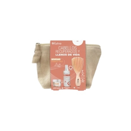 FARLINE NECESER MINITALLA CAPILAR (MASCARILLA CAPILAR 100 ML + ACONDICIONADOR 150 ML + CEPILLO)