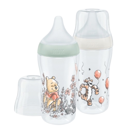 NUK PERFECT MATCH BIBERON PP TETINA DE SILICONA FLUJO M 260 ML WTP TIGER