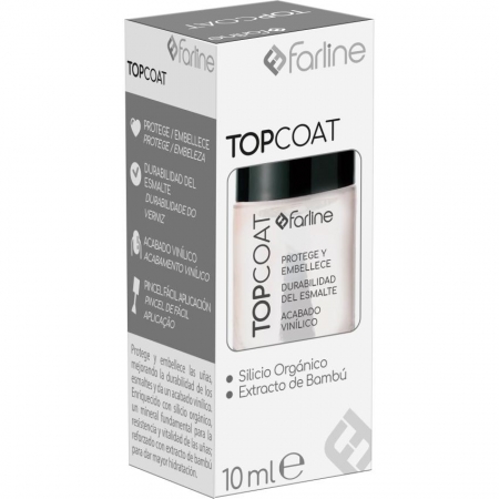 FARLINE ESMALTE UÑAS TOP COAT 10 ML