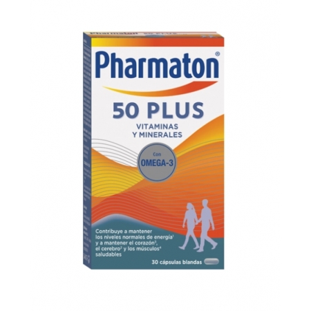PHARMATON 50 PLUS 30 CAPSULAS
