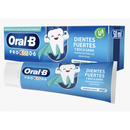 ORAL-B PRO KIDS PASTA DENTAL 50 ML (6 MESES A 6 AÑOS)