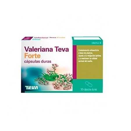 VALERIANA FORTE TEVA 30 CAPSULAS DURAS