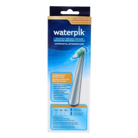 WATERPIK RECAMBIO INTERDENTAL SENSONIC SR1000 3 UNIDADES