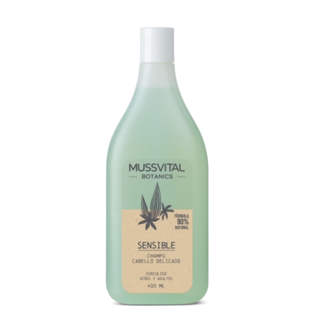 MUSSVITAL BOTANICS CHAMPU CABELLO SENSIBLE Y DELICADO 400 ML