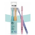 PHB TIME TO CARE CEPILLO DENTAL ADULTO ECO MEDIO DUPLO 2 UNIDADES