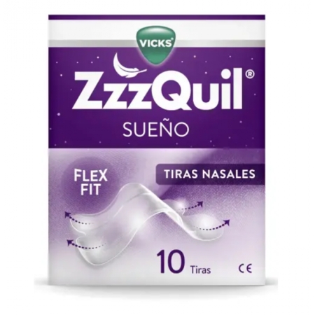 ZZZQUIL SUEÑO 10 TIRAS NASALES