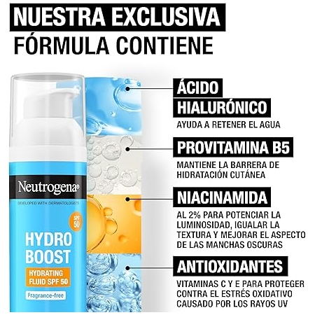 NEUTROGENA HYDRO BOOST FLUIDO HIDRATANTE SPF50 50 ML