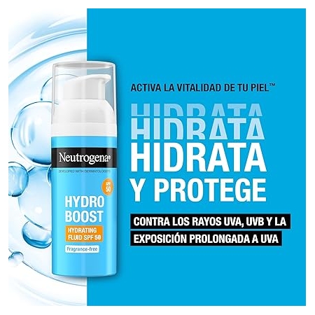 NEUTROGENA HYDRO BOOST FLUIDO HIDRATANTE SPF50 15 ML