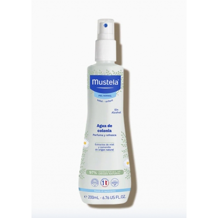 MUSTELA AGUA DE COLONIA SIN ALCOHOL 200 ML