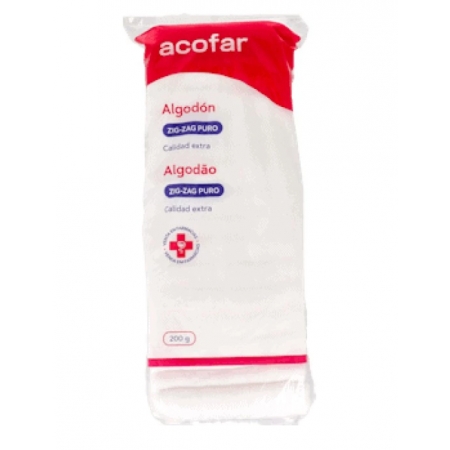 ACOFAR ALGODON ZIG-ZAG PURO 200 G