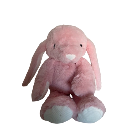 PELUCHO TÉRMICO CONEJITO ROSA CON SEMILLAS