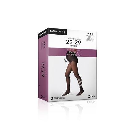 FARMALASTIC PANTY EMBARAZADA (E-T) COMPRESION NORMAL T. EXTRAGRANDE COLOR BEIGE