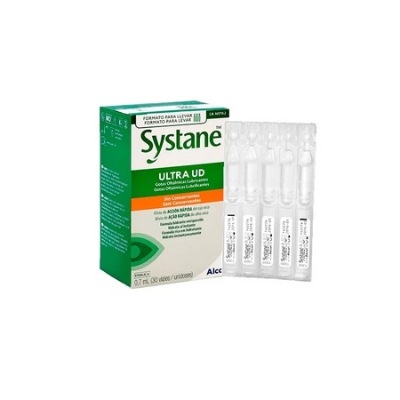 SYSTANE ULTRA UD GOTAS OFTALMICAS LUBRICANTES 30 MONODOSIS 0.7 ML