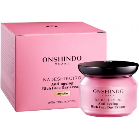 ONSHINDO OSAKA NADESHIKOIRO CREMA DIA ANTIEDAD PIEL SECA 50 ML