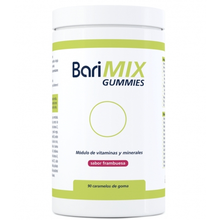 BARIMIX GUMMIES 90 CARAMELOS DE GOMA SABOR FRAMBUESA