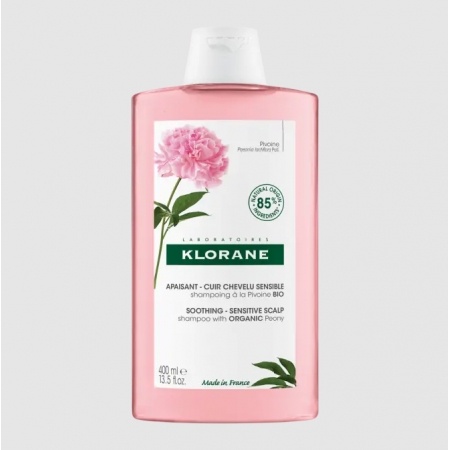 KLORANE CHAMPU CALMANTE A LA PEONIA BIO 400 ML