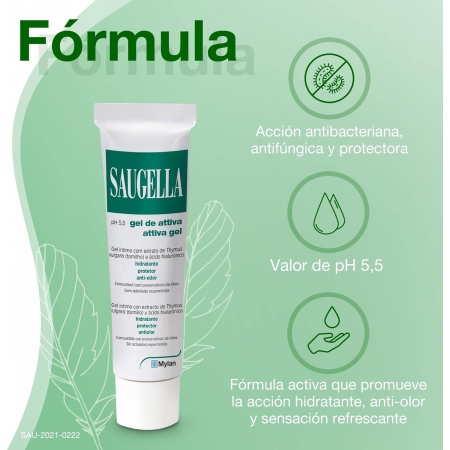 SAUGELLA GEL LUBRICANTE ATTIVA 30 G