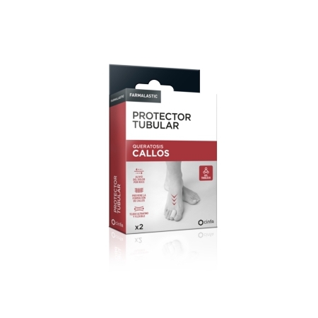 FARMALASTIC PROTECTOR TUBULAR CALLOS 2 UNIDADES TALLA UNICA