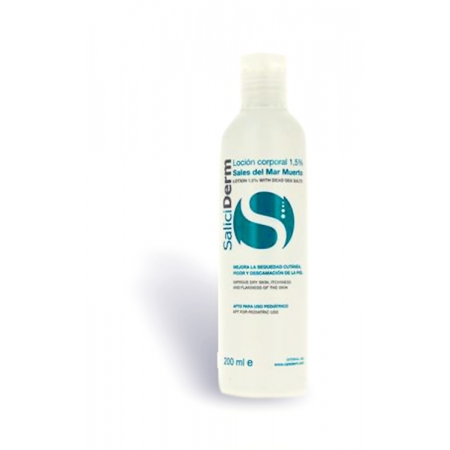 SALICIDERM LOCION 1,5 % SALES DEL MAR MUERTO 200 ML