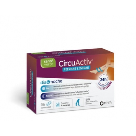 SANTE VERTE CIRCUACTIV PIERNAS LIGERAS 56 COMPRIMIDOS