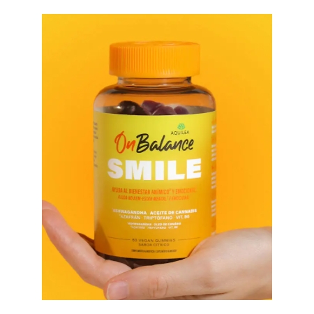 AQUILEA ON BALANCE SMILE 60 VEGAN GUMMIES SABOR CITRICO