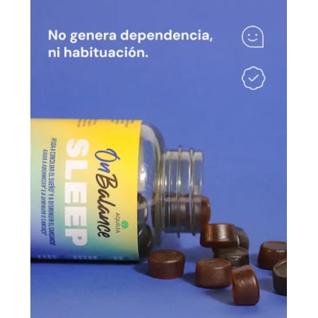 AQUILEA ON BALANCE SLEEP 60 VEGAN GUMMIES SABOR BANANA