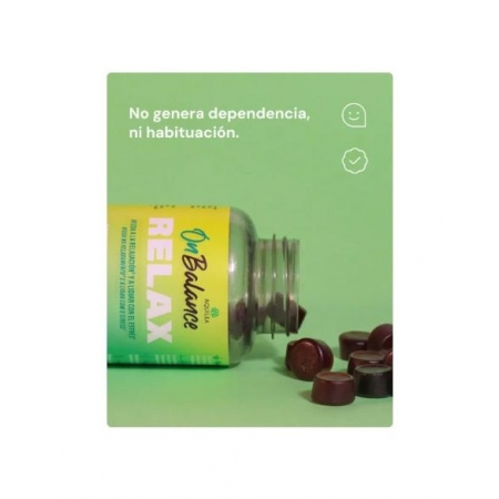 AQUILEA ON BALANCE RELAX 60 VEGAN GUMMIES SABOR FRUTOS DEL BOSQUE