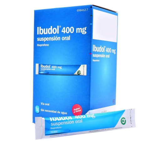 IBUDOL 400 MG 20 SOBRES SUSPENSION ORAL 10 ML
