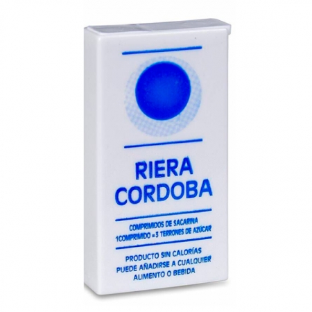 SACARINA RIERA CORDOBA 200 COMPRIMIDOS