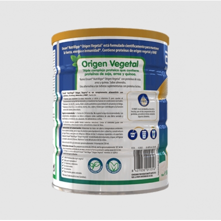 ENSURE NUTRIVIGOR ORIGEN VEGETAL 850 G