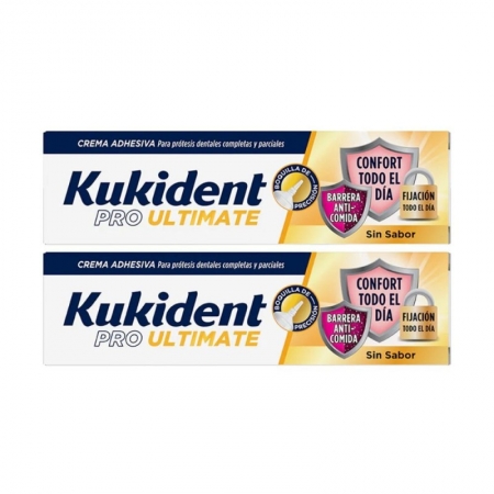 KUKIDENT DUPLO PRO ULTIMATE 2 X 40 G SIN SABOR