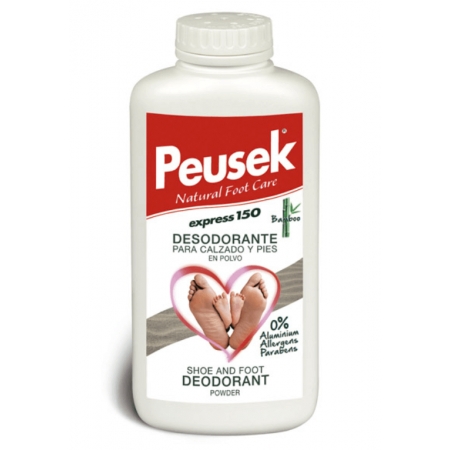 PEUSEK EXPRESS DESODORANTE POLVO PIES Y CALZADO 150 G
