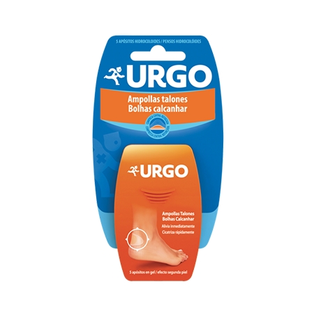 URGO AMPOLLAS 5 APOSITOS CON HIDROCOLOIDE PARA EL TALON