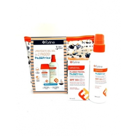 FARLINE NECESER PEDIATRICO SPF50+ FACIAL 50 ML + SPRAY CORPORAL SPF50 250 ML