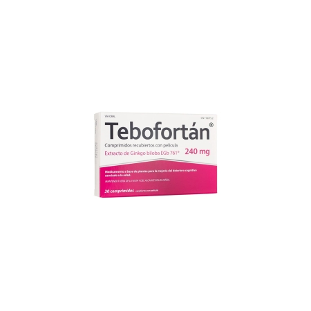 TEBOFORTAN 240 MG 30 COMPRIMIDOS RECUBIERTOS