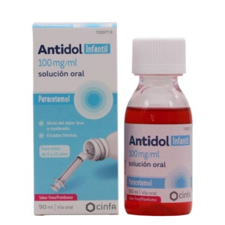 ANTIDOL INFANTIL 100 MG/ML SOLUCION ORAL 90 ML
